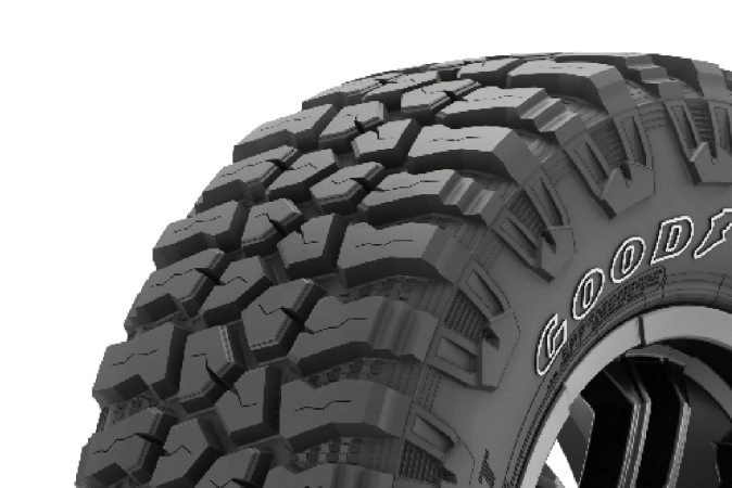 Goodyear presenta sus nuevas llantas todo terreno Wrangler Boulder MT