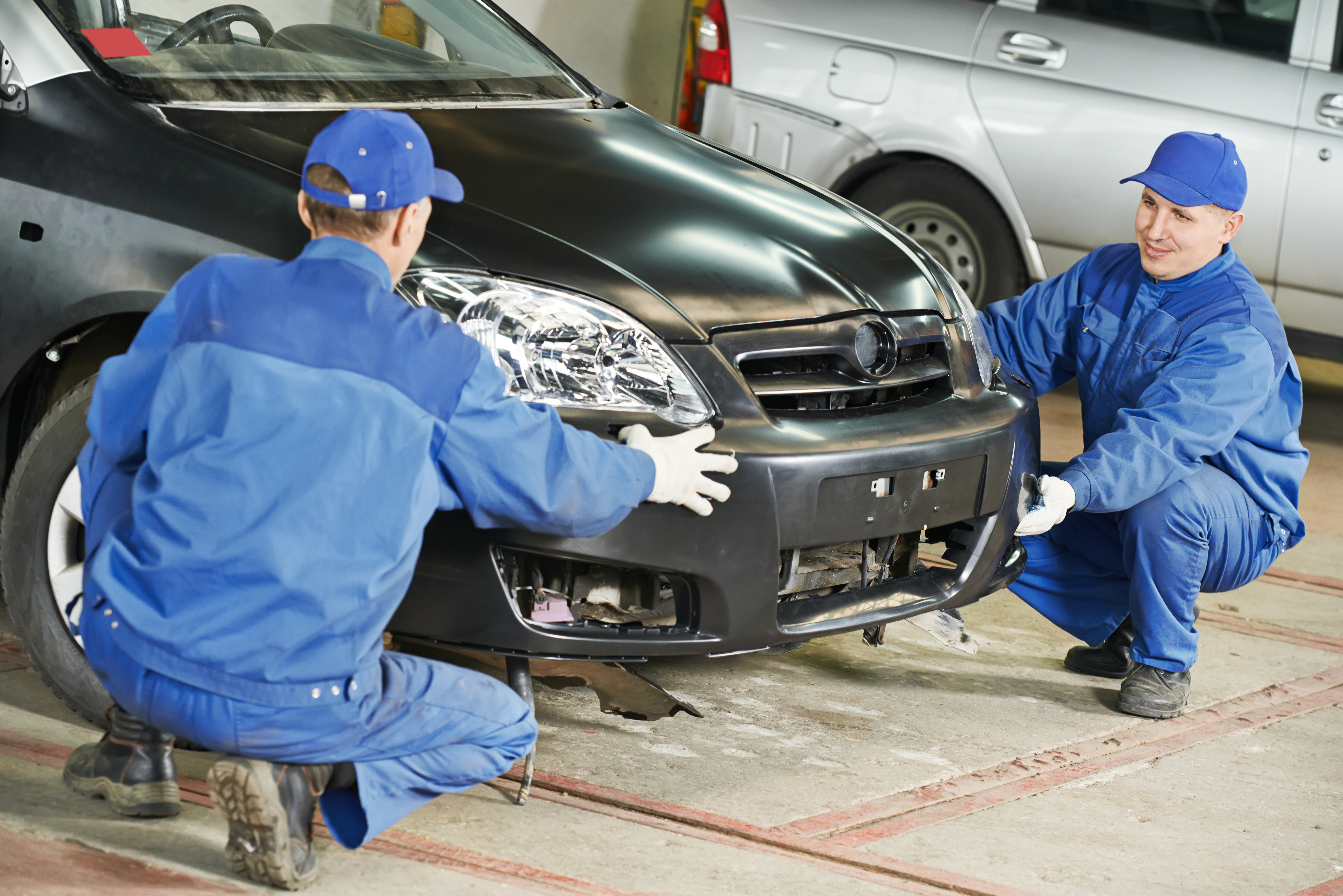 partes exteriores de un carro