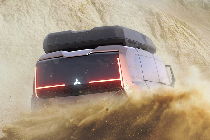 electrified crossover MPV concept car