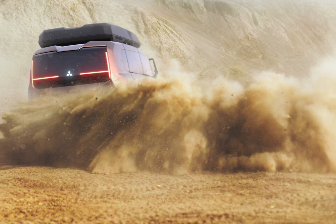 electrified crossover MPV concept car