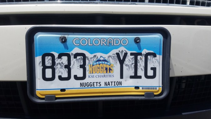 sacar placas de carro en colorado