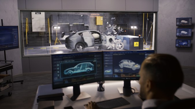 Cómo son las pruebas de choque de autos