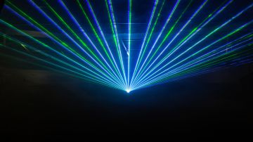 China luces laser carretera
