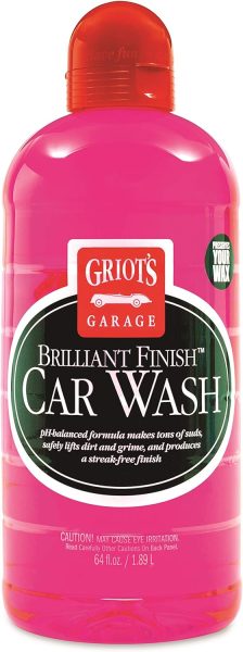 Griot’s Garage Brilliant Finish Car Wash.