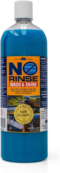 Optimum No Rinse Wash and Shine.