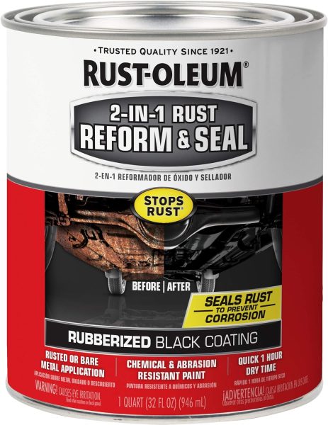 Pintura Rust-Oleum 2 en 1 para reformar y sellar el óxido