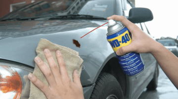 Cómo eliminar los rayones de tu auto con WD-40