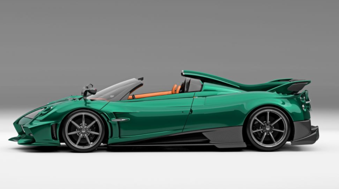 Pagani Imola Roadster, el poderoso italiano de 850 caballos de fuerza