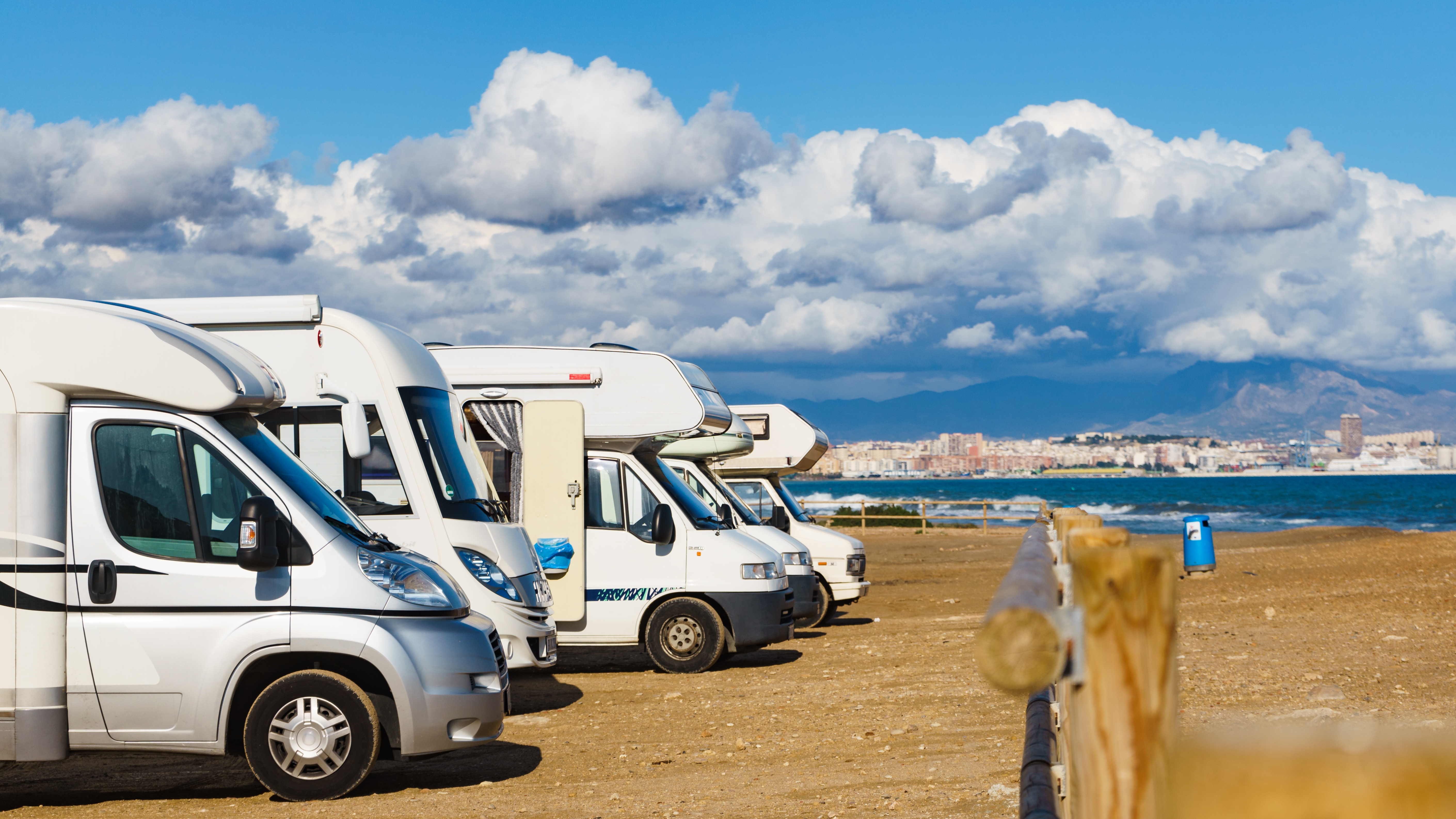 estacionamiento de autocaravanas