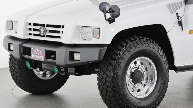 Conoce la Toyota “Hummer” una rareza japonesa