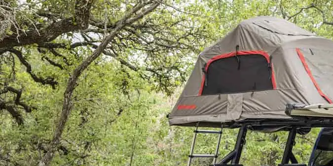 Ford F-150 Lightning XLT camping