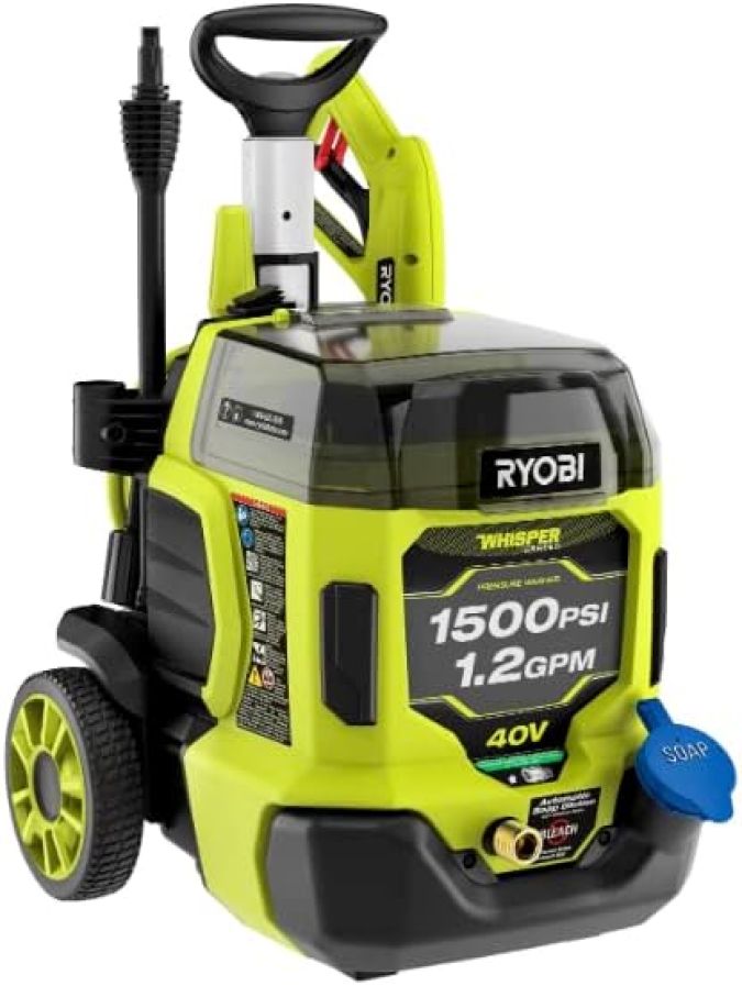 Аккумуляторная мойка высокого давления Ryobi 40 V HP