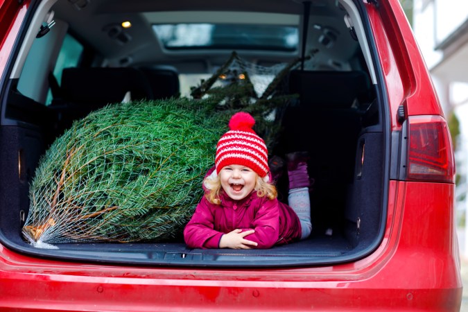 Cómo llevar el árbol de navidad en el techo de tu auto