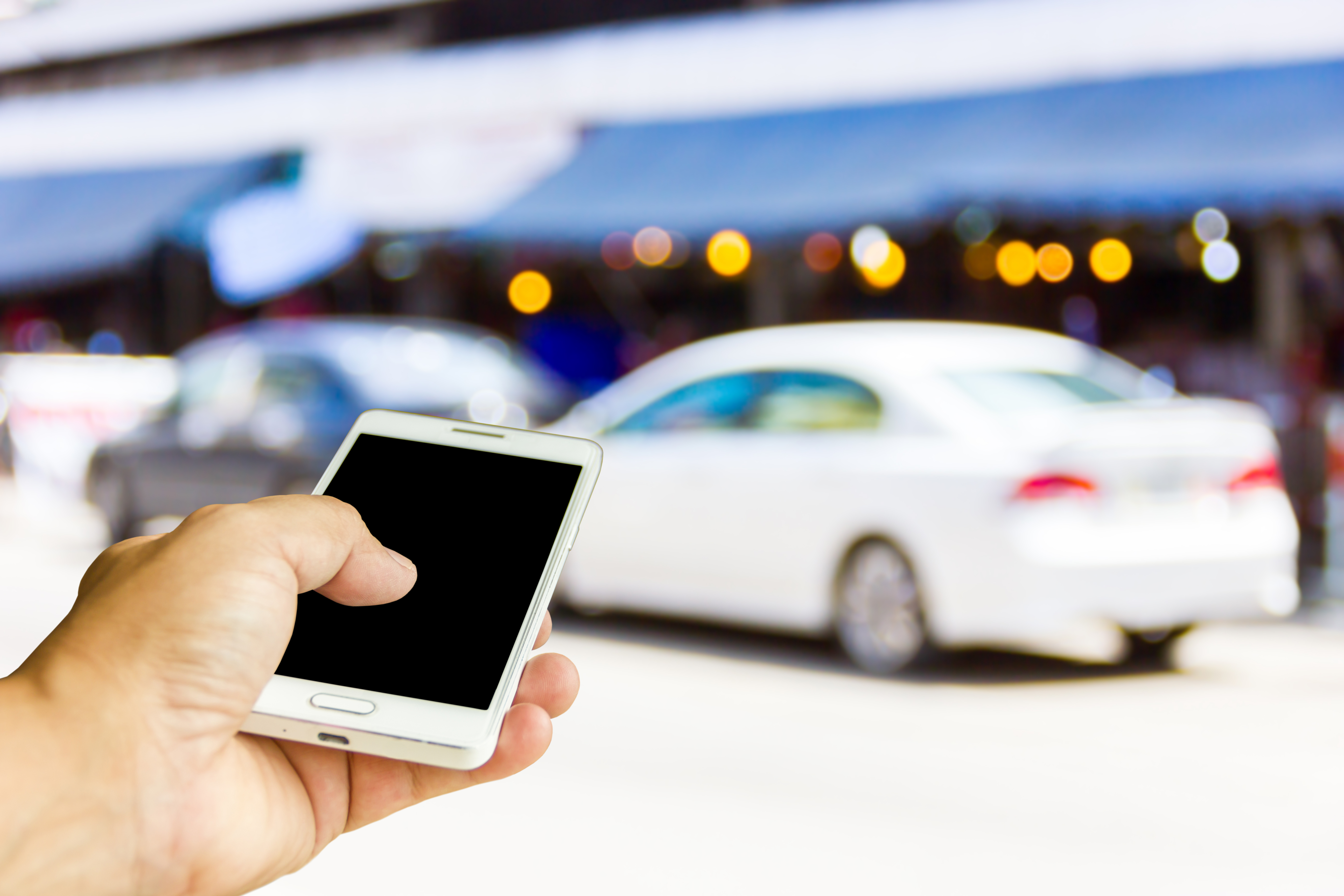 encontrar el carro en el estacionamiento