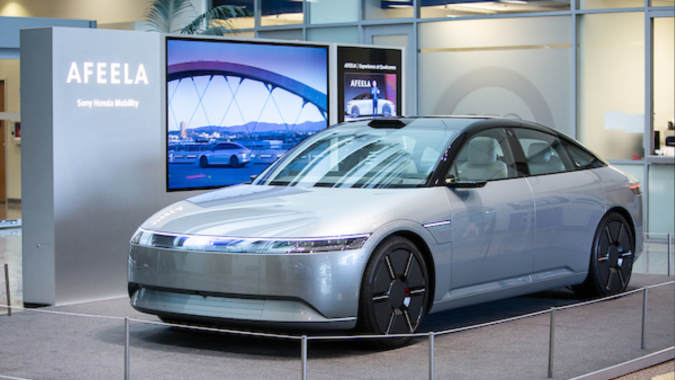 Afeela: el auto que se puede controlar con un mando de Playstation