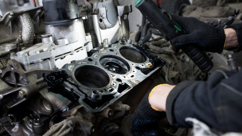 qué es un motor en v