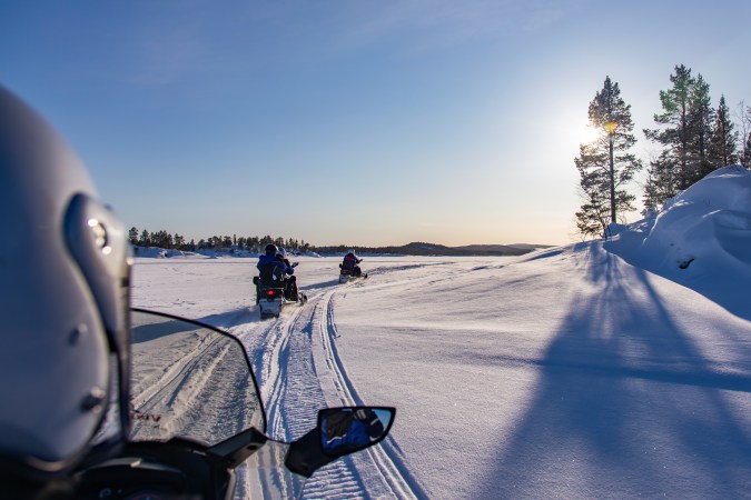 moto nieve