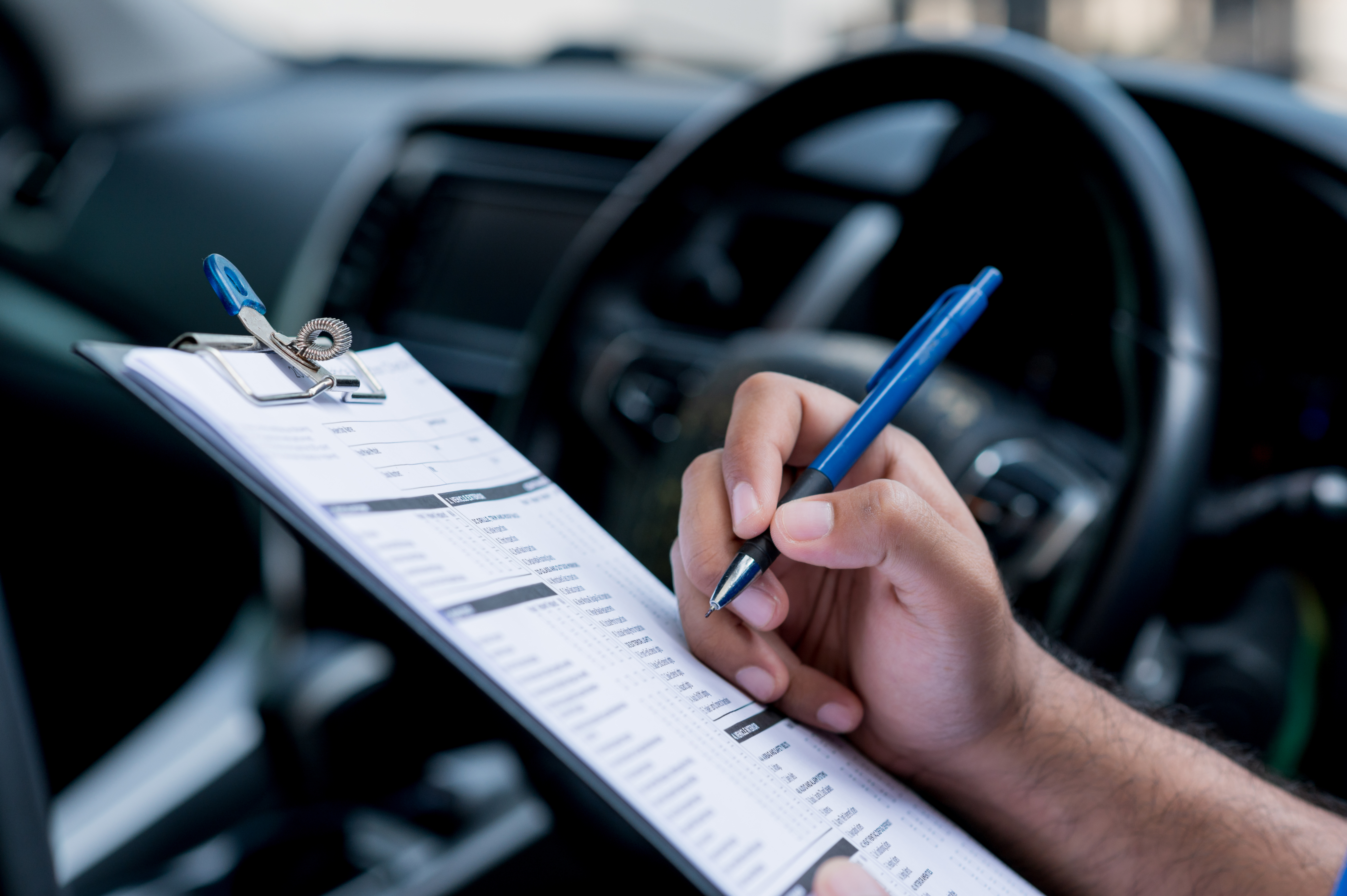 Inspección de carros en Washington DC