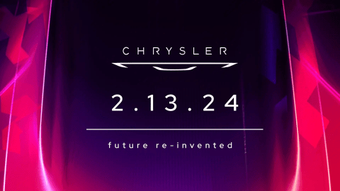 El Chrysler Concept Car EV será revelado en su totalidad el próximo 13 de febrero.