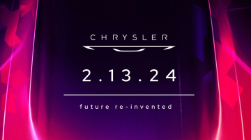 El Chrysler Concept Car EV será revelado en su totalidad el próximo 13 de febrero.