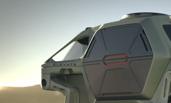 Hyundai Elevate: el sorprendente carro eléctrico con patas