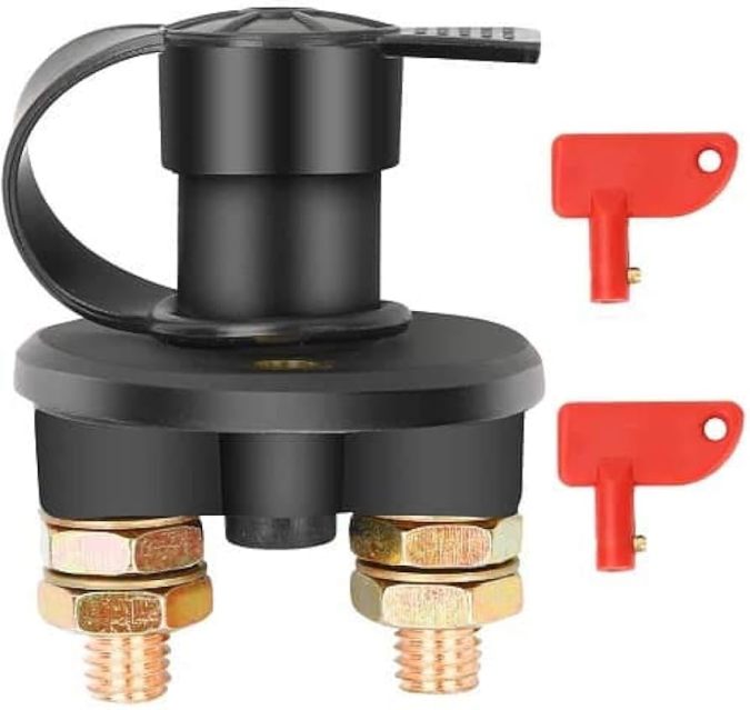 Interruptor para desconexión de batería SODIAL