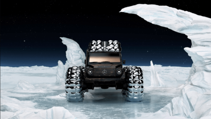 Conoce el concepto de Mercedes Benz para ir a la luna