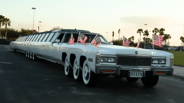 Conoce el carro más largo del mundo, un Cadillac Fleetwood Eldorado