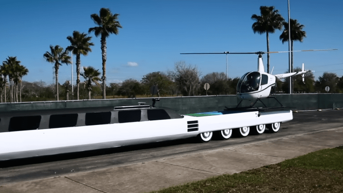 Conoce el carro más largo del mundo, un Cadillac Fleetwood Eldorado