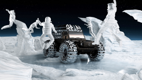 Conoce el concepto de Mercedes Benz para ir a la luna