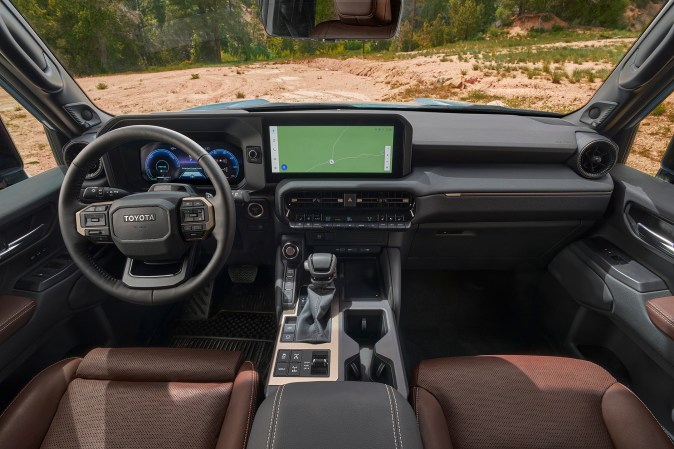 2024 toyota land cruiser interior