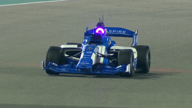 La A2RL, conocida como la "F1 autónoma" tuvo su primera carrera