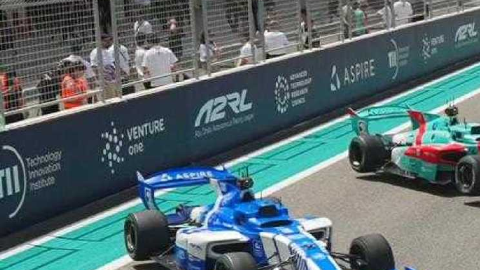 La A2RL, conocida como la "F1 autónoma" tuvo su primera carrera