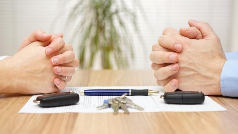 que pasa con el carro en un divorcio en estados unidos