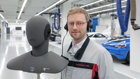 Conoce a SAM, el módulo acústico que evalúa los sonidos de Porsche