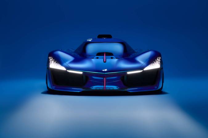 Alpine presentó su primer hypercar con motor a combustión de hidrógeno