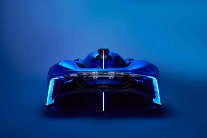 Alpine presentó su primer hypercar con motor a combustión de hidrógeno