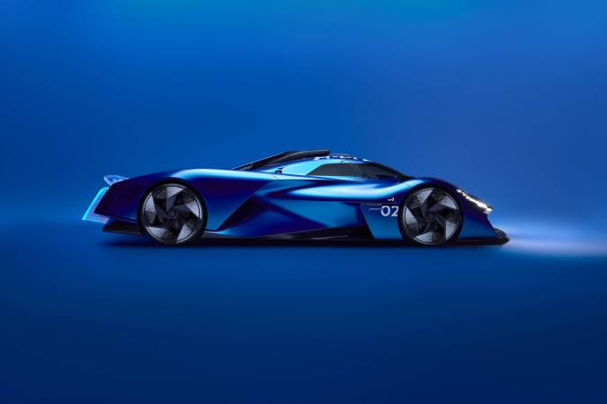 Alpine presentó su primer hypercar con motor a combustión de hidrógeno