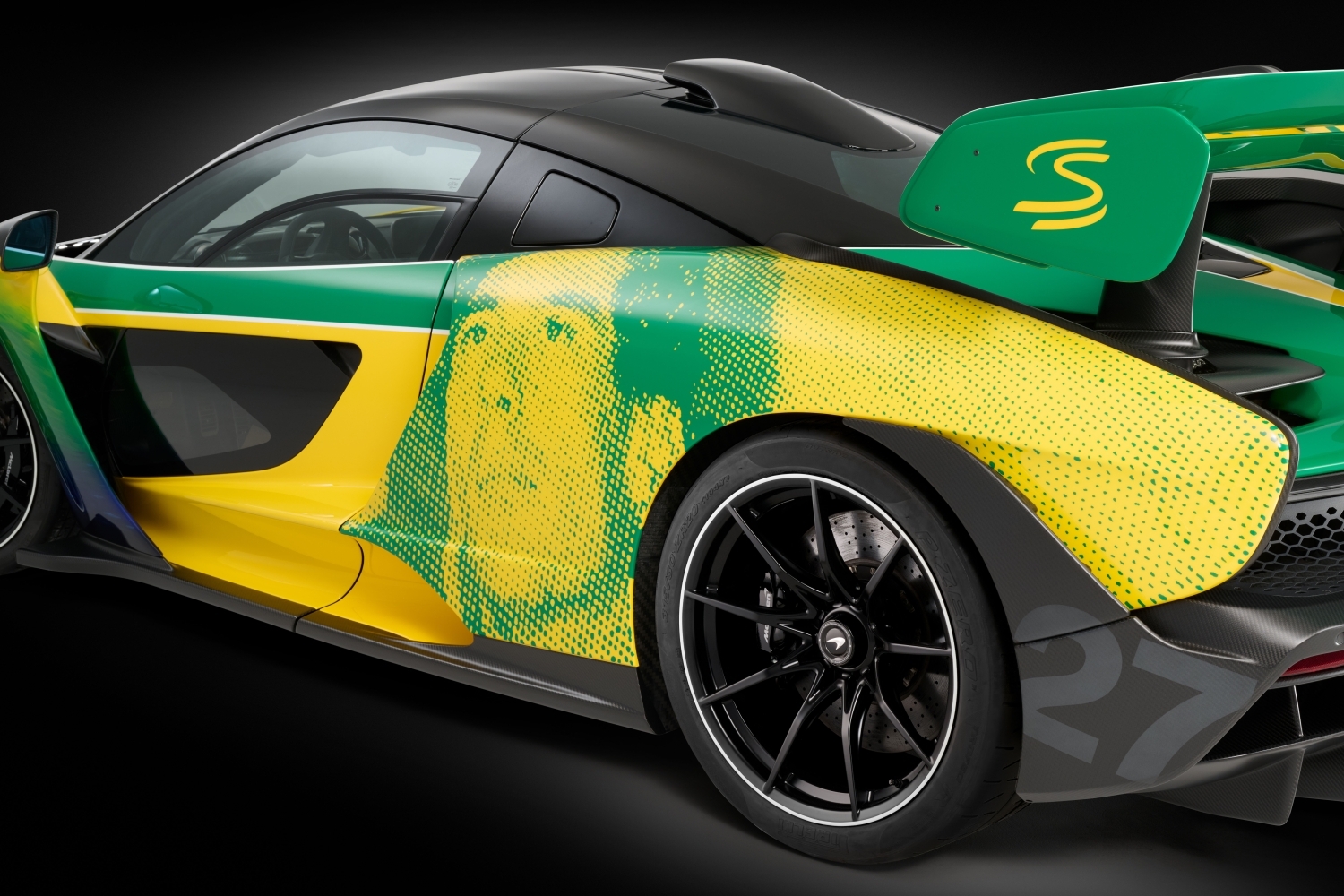 Emotiva pintura de Mclaren para rendir tributo a Senna en las carreras