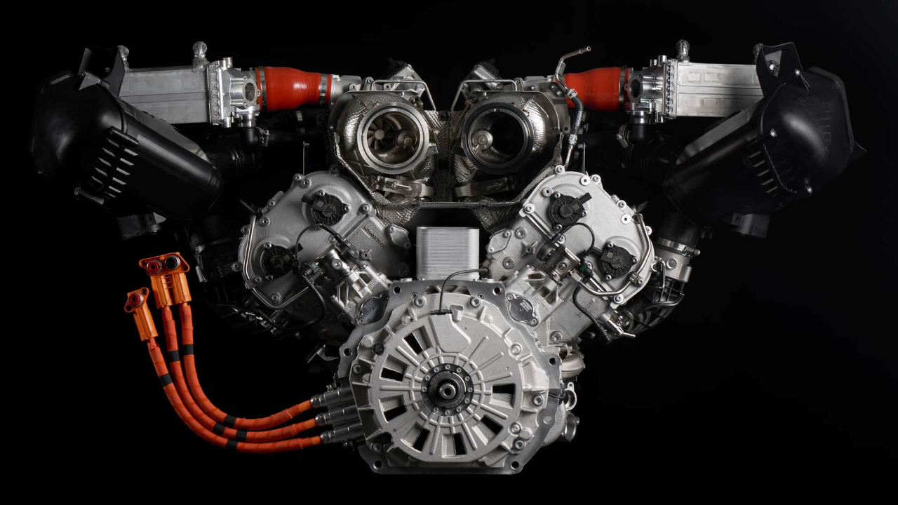 Lamborghini crea un nuevo motor Twin Turbo V8 híbrido para despedir su V10