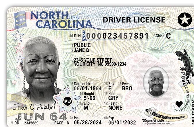 licencia de Carolina del Norte