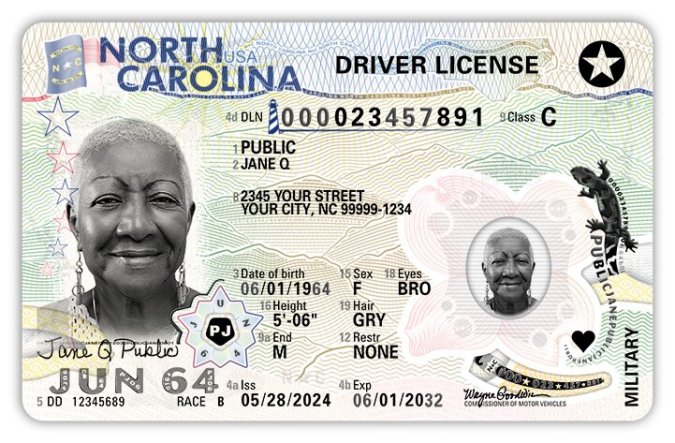 licencia de Carolina del Norte