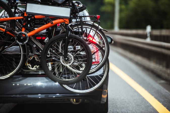 hitch mount bike rack