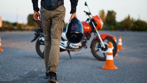 examen de licencia de motocicleta en usa