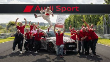 Audi RS 3 2025 rompe récord para autos compactos en Nürburgring