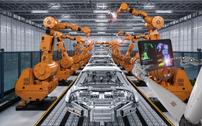 El futuro está aquí: Así son los autos hechos por robots con IA