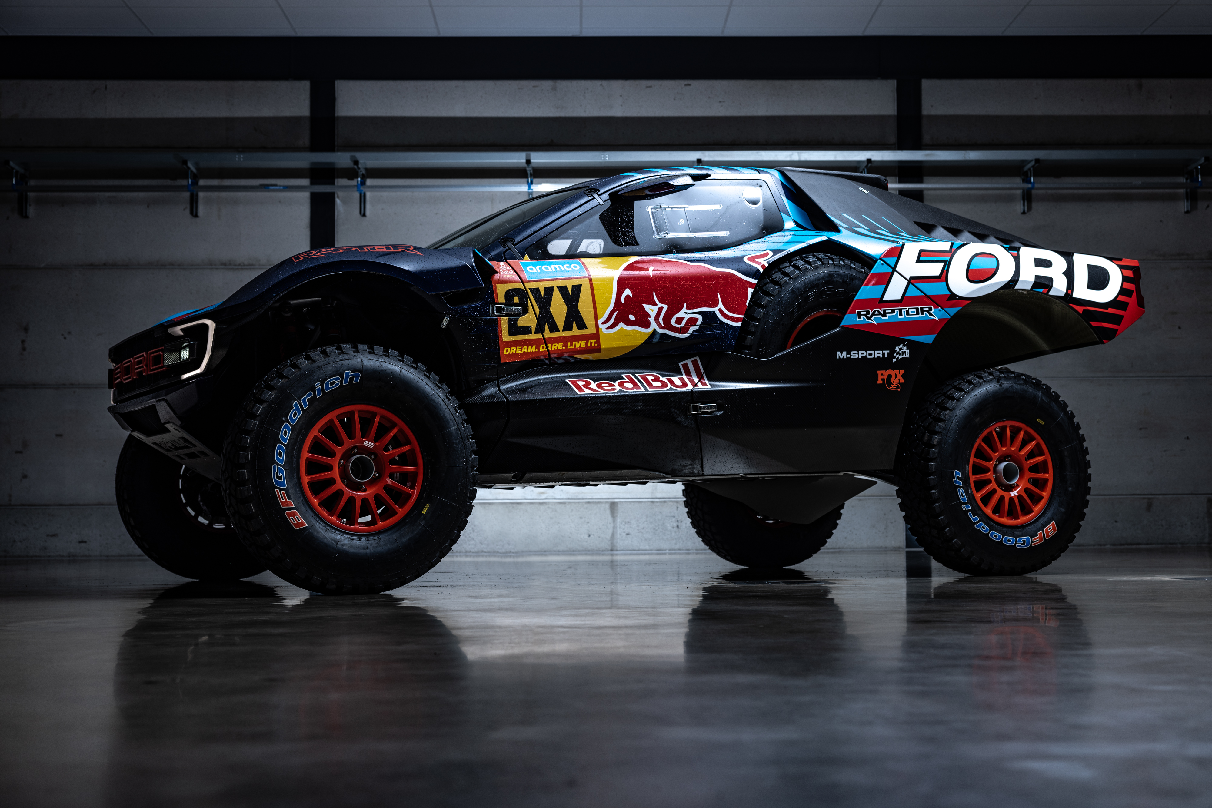 Ford presenta el Raptor T1: su arma secreta para el Rally Dakar