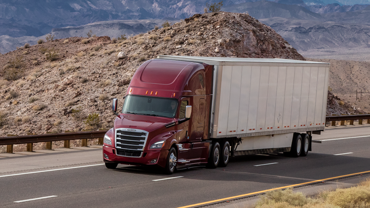 Freightliner Cascadia.