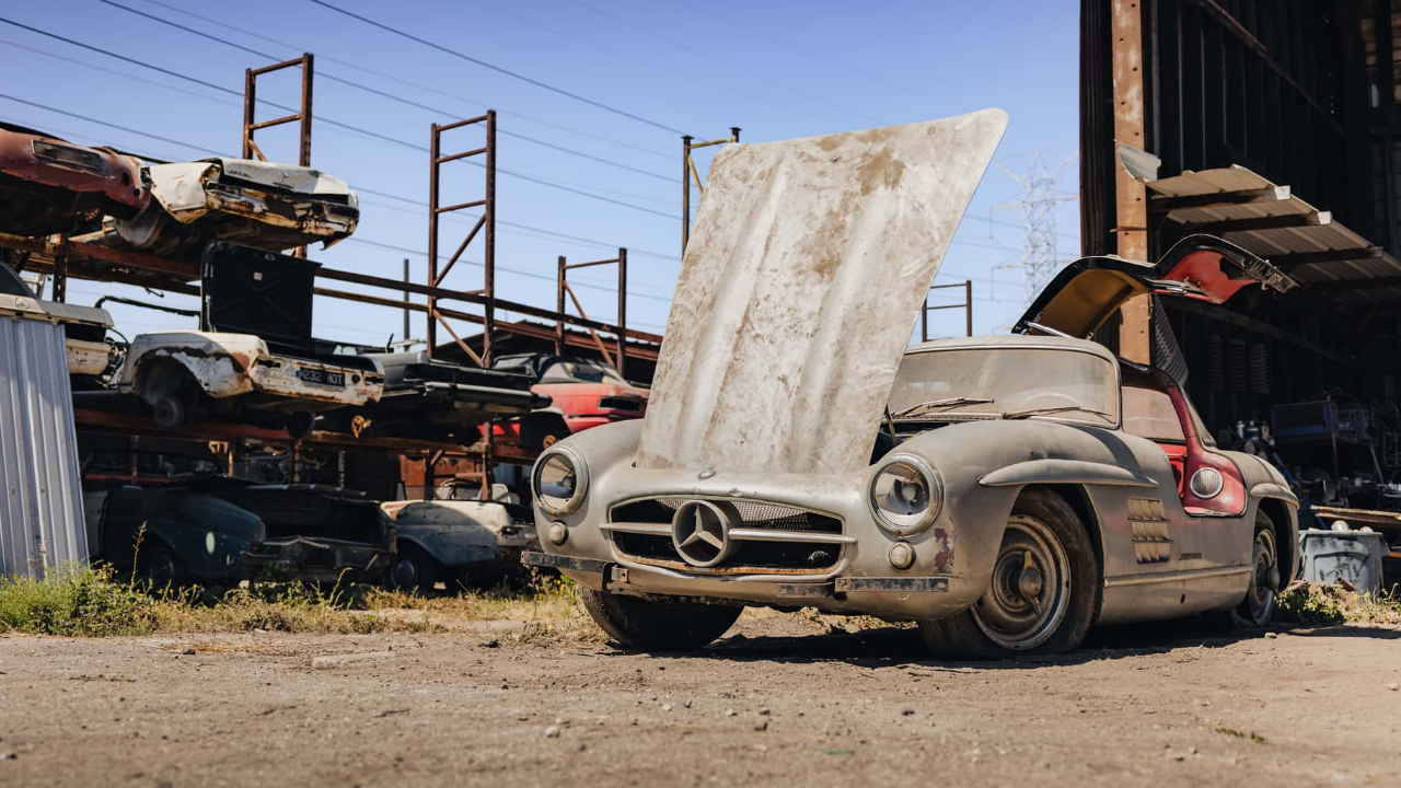 RM Sothebys presenta el depósito de chatarra de autos más costoso