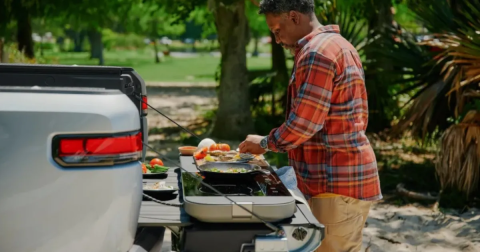 Rivian Travel Kitchen